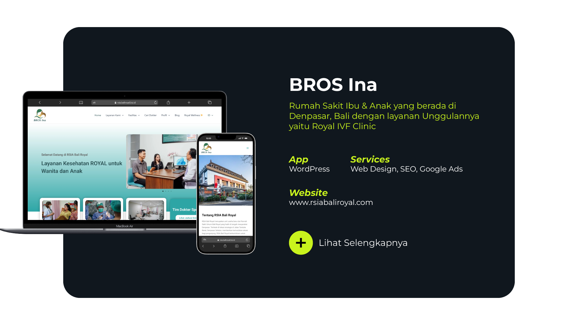 Website BROS Ina