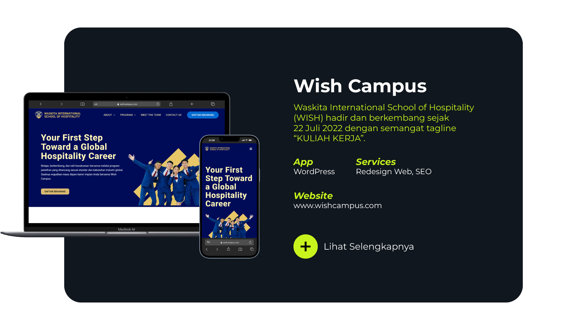 Webiste Wish Campus